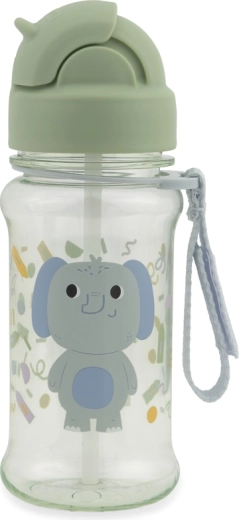 Skip Hop lahev s brčkem 355 ml zoo besties slon