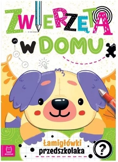 Zvířátka doma – předškolní hlavolamy