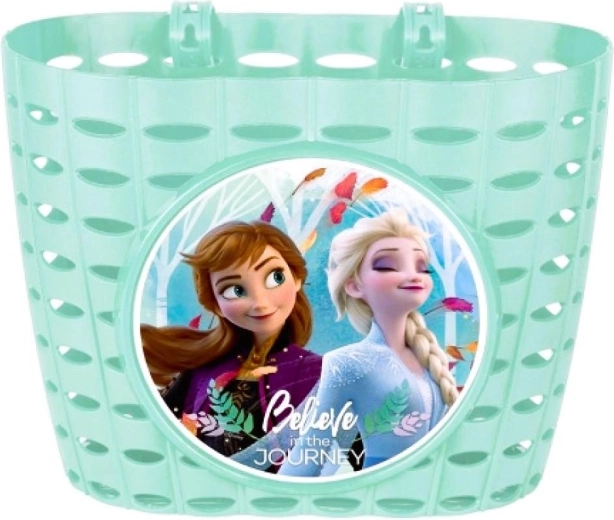 Dětský košík na kolo Disney Frozen tyrkysový