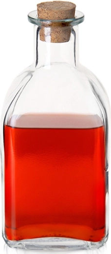 Skleněná láhev s korkem 270 ml