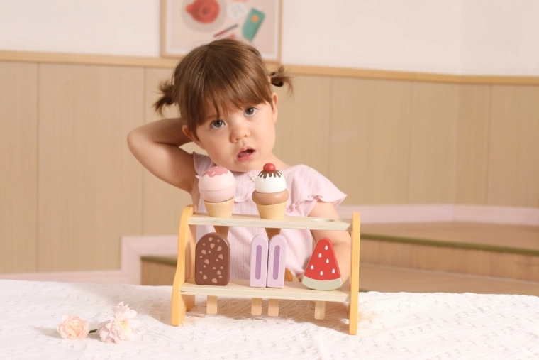 Kreativní hra na obchod pro malé kuchaře