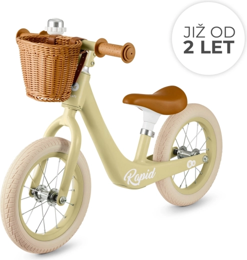 Kinderkraft Rapid 2 odrážedlo savannah green