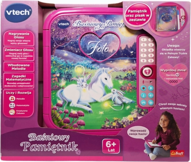 VTech Pohádkový deník se zámkem