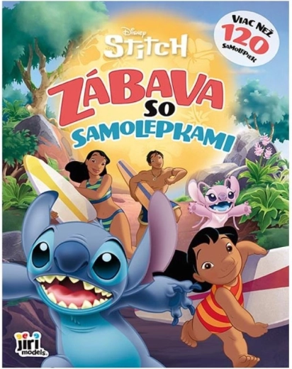 Samolepková knížka Lilo & Stitch – zábavné aktivity pro nejmenší