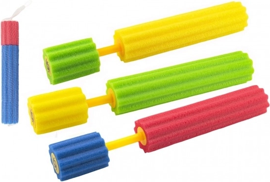 Pěnová vodní pistole – vodní trubice 35 cm (mix barev)