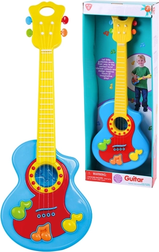 PlayGo dětská barevná kytara