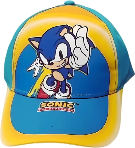 Tyrkysová kšiltovka Sonic – Velikost: 54