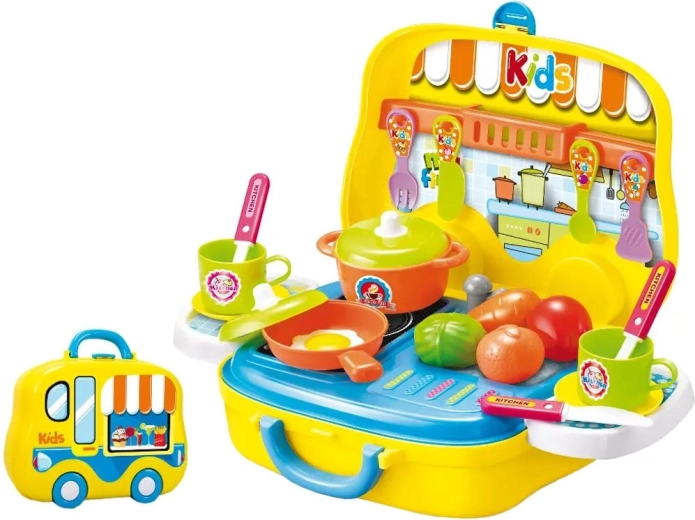 Dětská kuchyňka v kufříku Buddy Toys