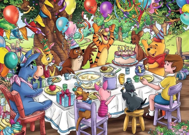 Ravensburger puzzle Medvídek Pú 1000 dílků