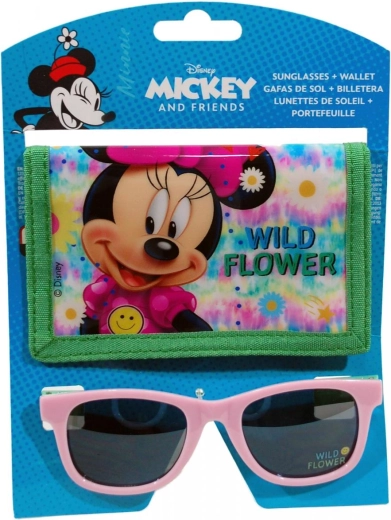 Souprava brýle a peněženka Minnie