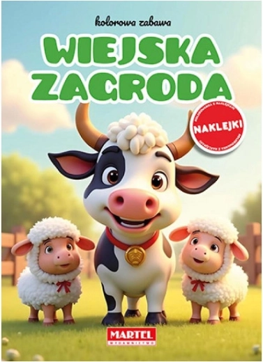 Barevná zábava Venkovská farma se samolepkami