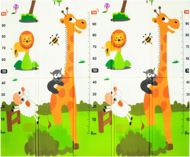 Oboustranný vzdělávací design se zvířátky