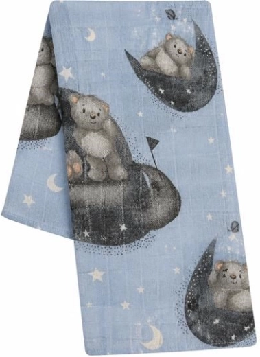 Bavlněná plenka s potiskem New Baby Dreams - 1 kus