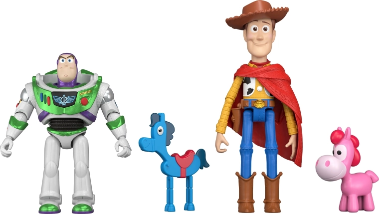 Woody a Buzz v měřítku PlayScale