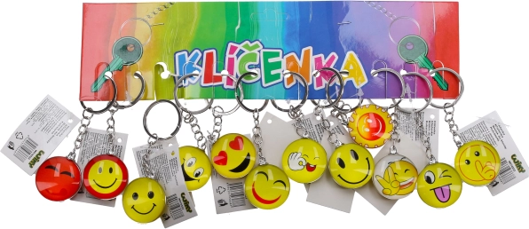 Klíčenka Smajlík