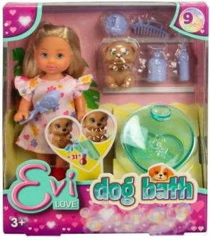 Panenka Evička s pejskem a doplňky