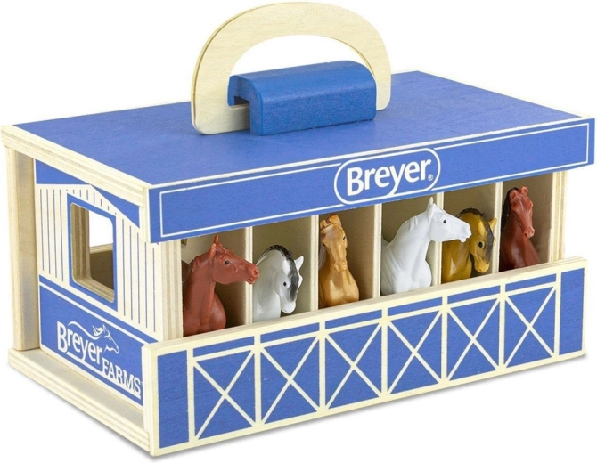 6 figurek Breyer Stablemates v měřítku 1:32