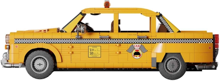 Autentický retro design NEW YORK Yellow Cab