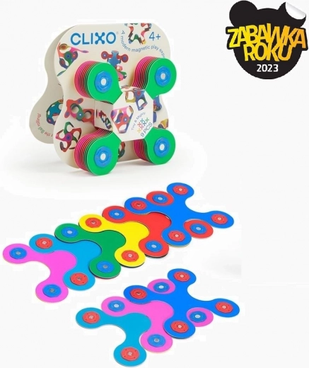 Clixo tiny & mighty magnetická stavebnice 9 ks