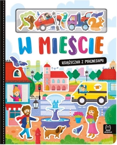W městě – knížka s magnety