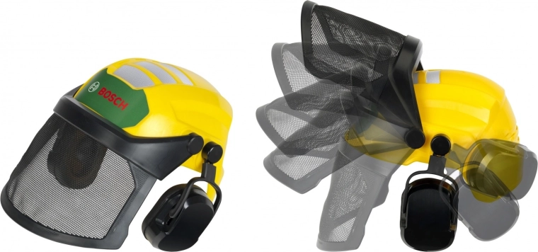 Výklopný síťovaný štít pro realistickou hru