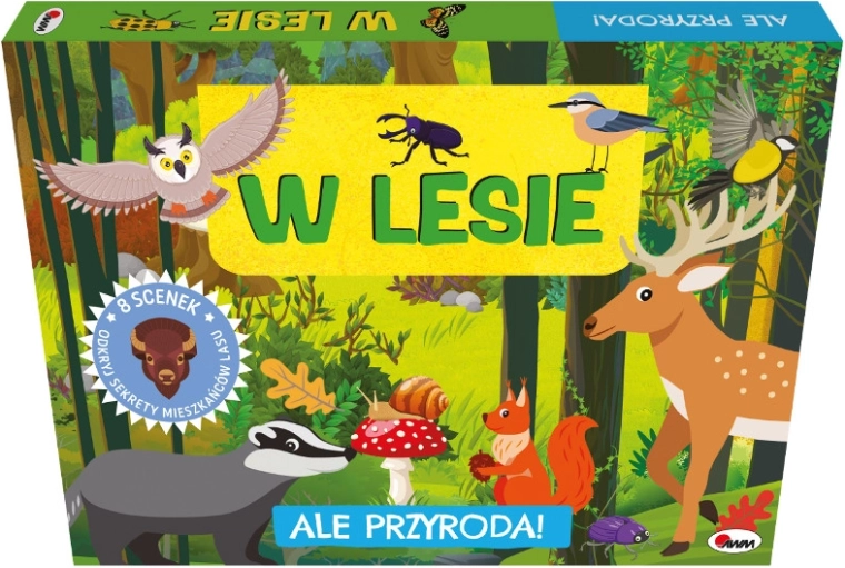 Ale Przyroda: V lese – prostorová kartonová kniha pro děti