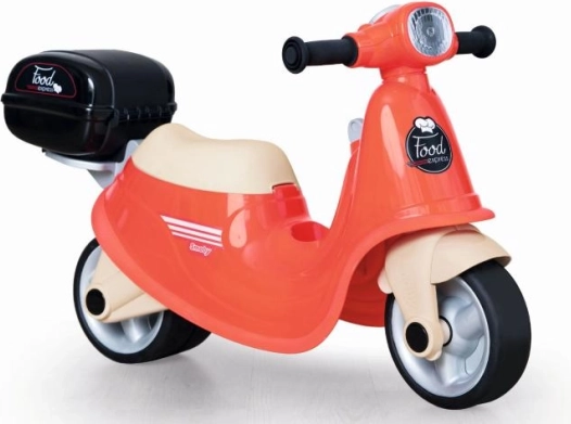 Smoby retro odrážedlo skútr Food Express pro rozvoz jídla