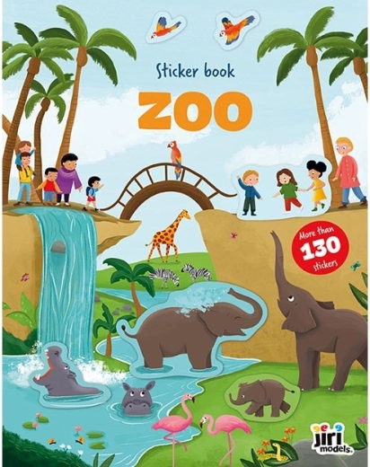 Samolepková knížka Zoo