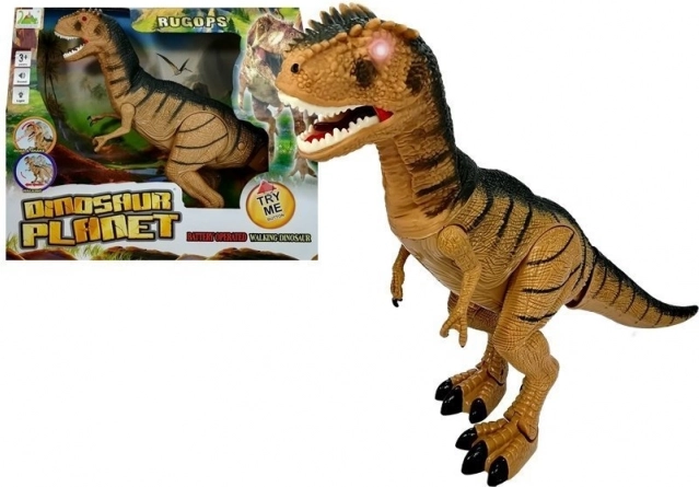 Interaktivní dinosaurus RUGOPS s pohybem, zvuky a světly