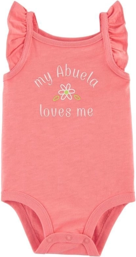 Carter’s dívčí body tílko Pink vel. 62 (3 m)