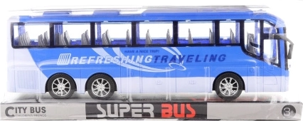 Autobus na setrvačník modrý