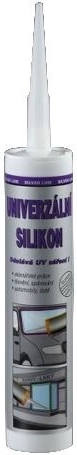 Univerzální silikon transparentní 280 ml DEN BRAVEN Silver Line