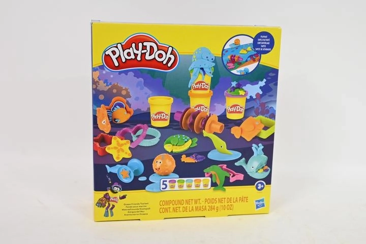 Play-Doh oceánská sada plastelíny s 5 tubami a doplňky