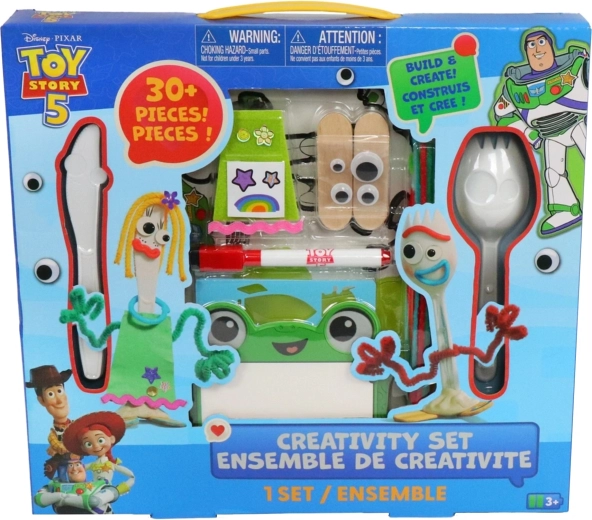 Disney Pixar Toy Story 5 kreativní sada na výrobu figurek Forky a Karen Beverly