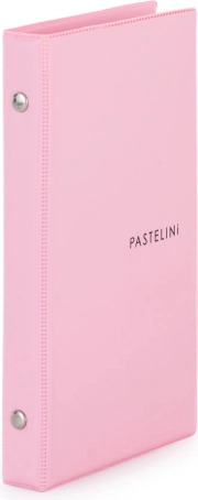 Pastelini růžový kroužkový blok A6