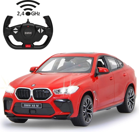 Dálkově ovládané auto JAMARA BMW X6 M červené 1:14