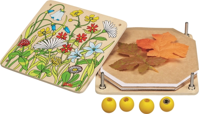 Dřevěný lis na rostliny do herbáře GOKI