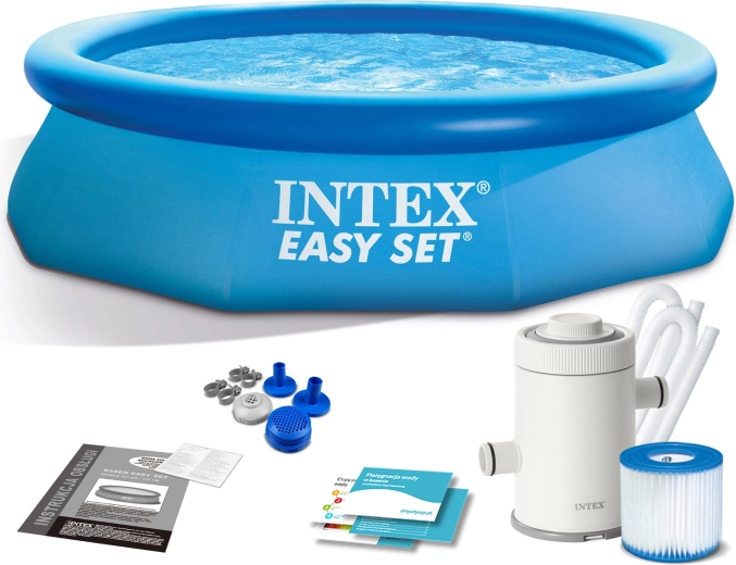 Zahradní samonosný bazén 305 × 76 cm 3v1 INTEX