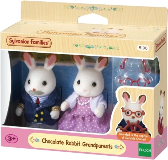 Sylvanian Families prarodiče králíků s čokoládovými oušky