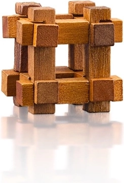 Dřevěné 3D skládačky pro prostorové myšlení