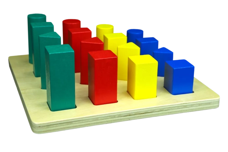Přírodní dřevo a Montessori přístup