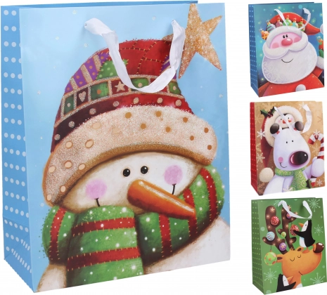 Dárková taška Vánoce L