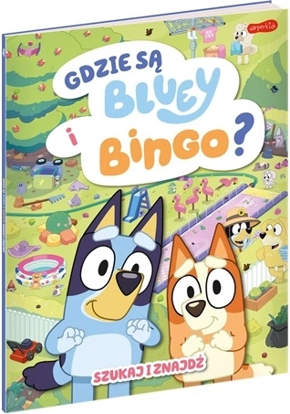 Hledací kniha Bluey: kde jsou Bluey a Bingo? najdi a hledej
