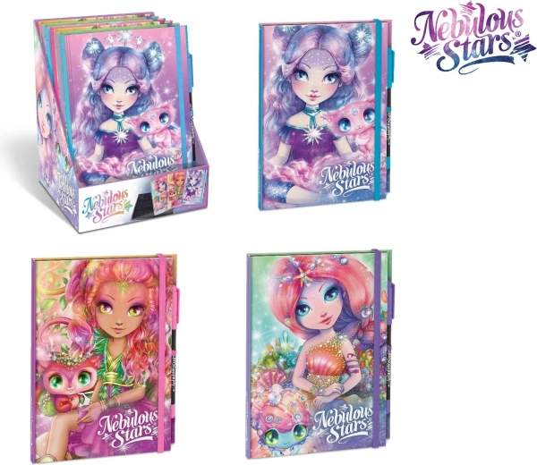 Nebulous Stars deníček s černými stránkami