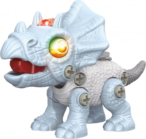 Dino šroubovací triceratops s efekty 13 cm