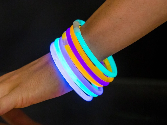 svítící náramky 20 cm v tubě (25 ks) my party
