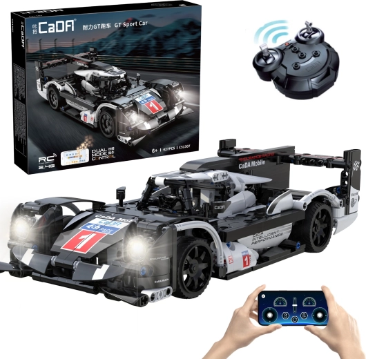 CaDA dálkově ovládané sportovní auto GT Sport Car se světly LED