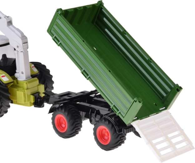 Odpojitelný přívěs se sklopkou a bočnicemi