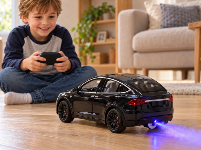 LED osvětlení a kouřový efekt