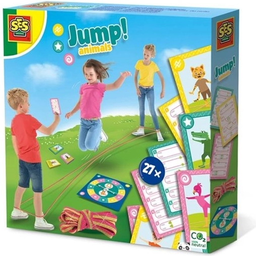 SES Creative Jump! zvířata – pohybová skákací hra pro děti